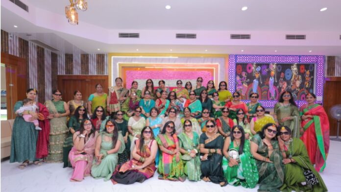 Hariyali Teej ,celebrated, Shri Radha Sky Garden