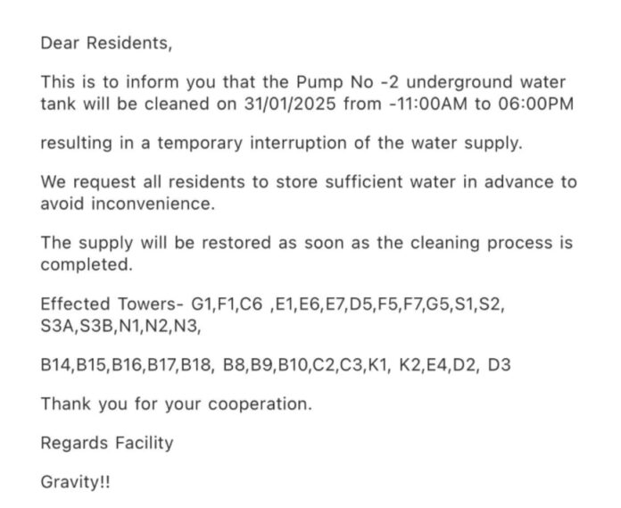 Water Crisis