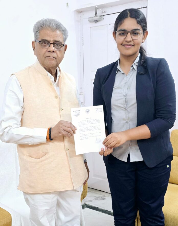 Siddhi Kochhar, daughter of Gautam Buddha Nagar