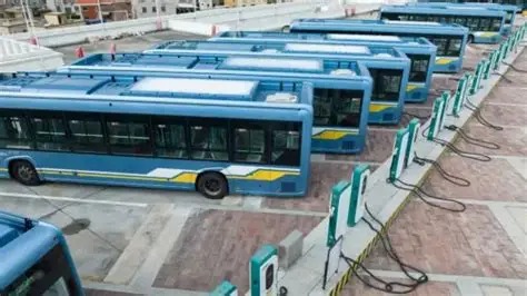 500 city e-buses will shortly begin service in Greater Noida.