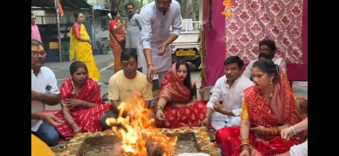 Tears, smiles and prayers—an unforgettable farewell to Bappa at Udyog Vihar