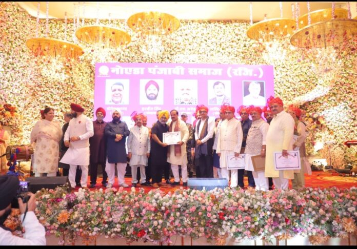 Noida Punjabi Samaj’s new team takes oath at a grand ceremony in Sector-51.