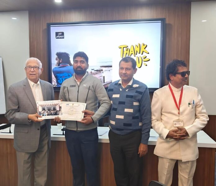 A salute to service—Sachin Gupta receives IIPA honour for his tireless work in rejuvenating the Yamuna.