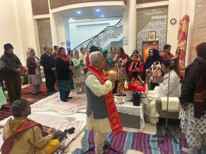 Festive fervour at Casa Greens Society as residents come together to celebrate Lohri, Makar Sankranti and Ram Katha.