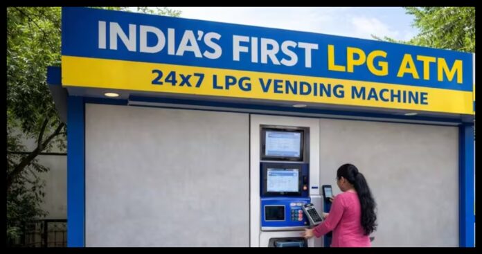LPG ATM launched in Gurugram by Bharat Petroleum Corporation Limited, enabling 24/7 instant cylinder exchange and easing supply delays for consumers