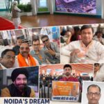 A historic day for Noida as leaders and residents gather to mark the launch of the international airport at Jewar