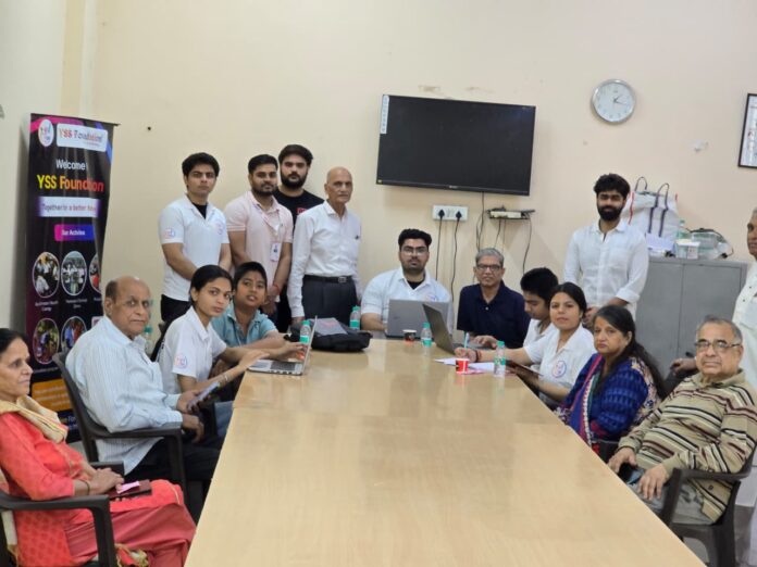 Over 50 residents get Ayushman Cards at a dedicated camp for senior citizens, strengthening access to healthcare and awareness in the community.