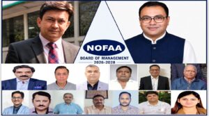 NOFAA announced the new executive for the 2026–28 term, the team was elected unopposed