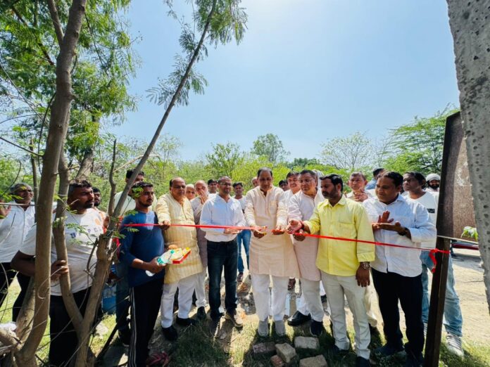 Power infrastructure gets a major boost in Dadri as villages Uncha Amirpur, Khangoda and Maharajgarhi to receive improved electricity supply through Pyawali substation connectivity inaugurated by Tejpal Singh Nagar.