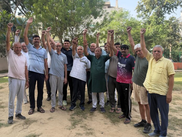 Neglected parks in Sector Beta 1 have sparked concern among residents, who are demanding immediate intervention from the Greater Noida Authority to improve maintenance, watering and landscaping of green spaces.