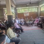 Strengthening community policing in Greater Noida. ACP-1 Radha Raman Singh interacted with RWA representatives to discuss security, women's safety, cybercrime prevention and stronger police-public coordination. Residents were also urged to verify tenants, domestic helpers and security staff for a safer neighborhood.