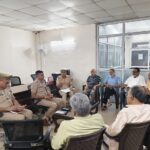 ACP Jitendra Kumar Singh interacted with RWA and AOA representatives at Gaur City 6th Avenue, discussing security, women's safety, cybercrime prevention and stronger police-resident coordination.