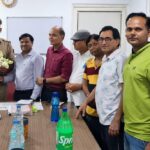 Sector-82 RWA Welcomes Shailendra Yadav, Discusses Security and Civic Concerns