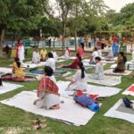 Sector 51 residents joined a free yoga session at Children's Park to celebrate International Yoga Day and promote healthy living.