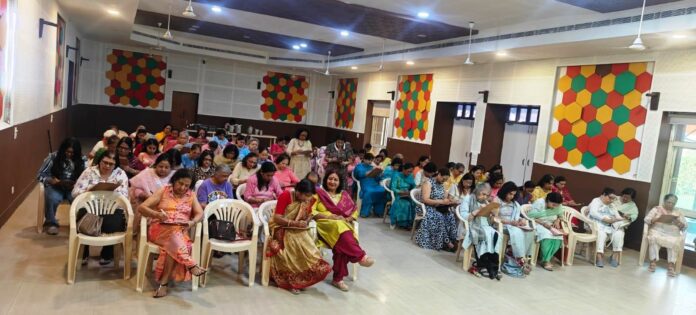 75 women join JVCC Laughter Club’s first All-Ladies Laughter Kitty Meet in Noida, celebrating wellness through laughter, music and dance.