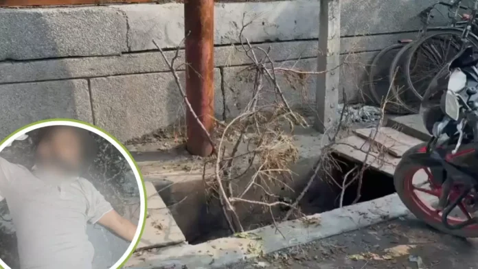 नोएडा में बारिश के दौरान एक 28 साल के युवक की गहरे खुले नाले में गिरने से मौत हो गई।