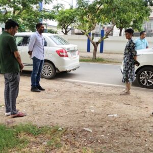 Greater Noida Authority steps up sanitation drive. Senior officials conduct field inspections and two contractors face a ₹3 lakh penalty for negligence, reinforcing accountability in maintaining citywide cleanliness.