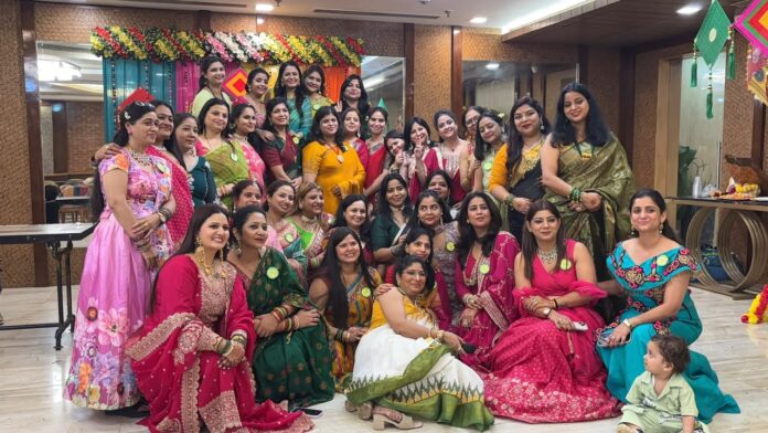Women celebrate the spirit of Teej at Samriddhi Grand Avenue, Greater Noida West, with traditional Ghoomar, songs, dance performances, games and festive activities. Pinki Rahi was crowned Teej Queen while Anita received the Lucky Lady Award.