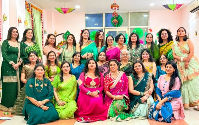 Teej Celebrations at Mahagun Maestro Teej Celebrations at Mahagun Maestro