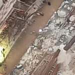 Waterlogging at the adjoining NBCC construction site has raised concerns among Ace Aspire residents over mosquito breeding and the reported rise in dengue cases in the society.