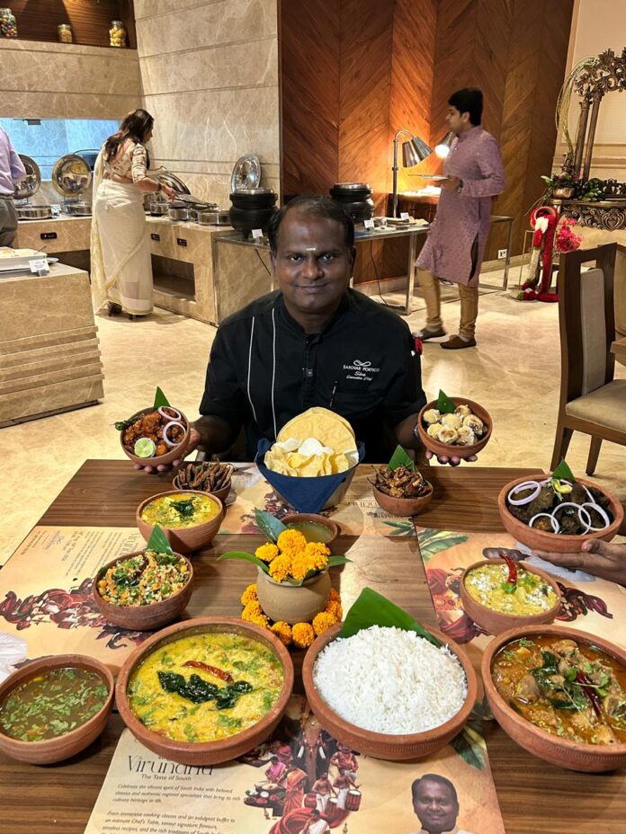 Chef Siva brings the authentic flavours of Tamil Nadu to Greater Noida West, presenting a specially curated spread inspired by the rich culinary traditions of Kongunadu and Chettinad.