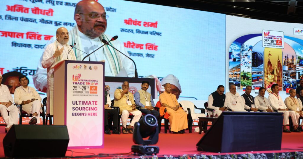 Union Home Minister Amit Shah presents Letters of Allotment to five companies investing in the YEIDA region, with projects involving a proposed investment of Rs 469 crore and expected to generate 4,625 employment opportunities.