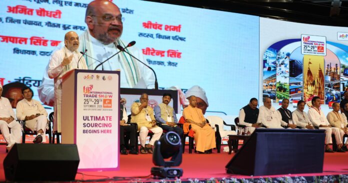 Union Home Minister Amit Shah presents Letters of Allotment to five companies investing in the YEIDA region, with projects involving a proposed investment of Rs 469 crore and expected to generate 4,625 employment opportunities.