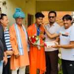 International gold medalist Vinayak Thakur honoured