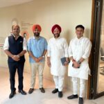 NHRF president Nikhil Singhal meets senior political leaders to raise issues concerning pending flat registries, metro connectivity and other civic concerns of Noida’s high-rise residents.