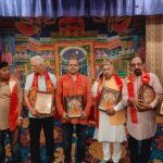 The DD RWA Federation team attended Ramleela celebrations at Noida Stadium and Sector 12 on October 13, 2026. Members participated in ceremonial lamp lighting, offered garlands to Lord Shri Ram and performed the aarti of Shri Ramayan Ji, appreciating the committees’ efforts to preserve Sanatan culture and heritage.