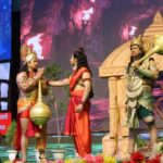 Hanuman Ji’s spectacular arrival with the Sanjeevani mountain at the Luv Kush Ramlila captivated devotees at Delhi’s Red Fort grounds.