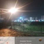 Lighting Arrangements Made For Durga Visarjan, But Questions Remain Over Safety And Sanitation at the Site